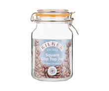 Load image into Gallery viewer, Kilner Clip Top Square Jar 1.5 Litre | Kilner | Hadley Green Home