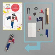 Load image into Gallery viewer, Make Your Own Pirate Peg Doll