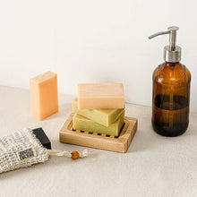 Load image into Gallery viewer, Wooden Bamboo Soap Dish