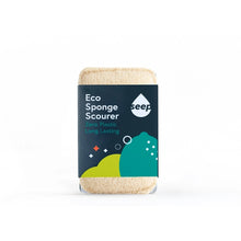 Load image into Gallery viewer, Eco Sponge Scourer packaging with 'seep' brand on a white background | Hadley Green Home