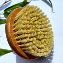 Load image into Gallery viewer, Wooden brush with natural bristles on a light background |Hadley Green Home