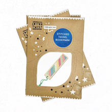 Load image into Gallery viewer, Make Your Own Stitched Tassel Bookmark