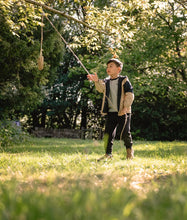Load image into Gallery viewer, Child playing with Den Kit Co Pulley Kit in a park | Hadley Green Home