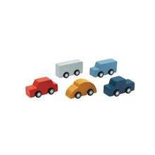 Load image into Gallery viewer, Set of colorful toy cars on a white background | Plan Toys | Hadley Green Home