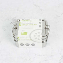Load image into Gallery viewer, Panna – Two Tier Rectangle Lunch Box with Mini Container