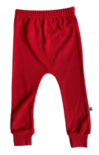 Load image into Gallery viewer, Beeboobuzz_red_baby_leggings | Hadley Green Home
