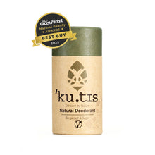 Load image into Gallery viewer, Kutis natural deodorant with Green Parent award on a white background | Hadley Green Home