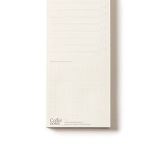 Load image into Gallery viewer, List Note Pads, Cafe - Set of 3