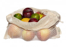 Load image into Gallery viewer, Organic Produce Bags & Bread Bag - 3 Pack