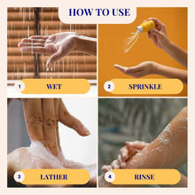 Load image into Gallery viewer, Energising Day Powder Body Foam Wash – 100g