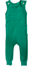 Load image into Gallery viewer, Kids_Dungarees_green Beeboobuzz | Hadley Green Home