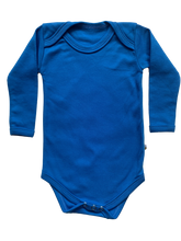 Load image into Gallery viewer, Beeboobuzz Long sleeved Baby Vest Blue | Hadley Green Home