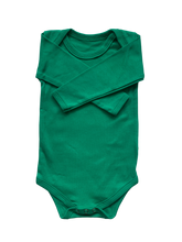 Load image into Gallery viewer, Beeboobuzz Long sleeved Baby Vest Green | Hadley Green Home