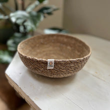 Load image into Gallery viewer, ReSpiin natural seagrass basket bowl | Little Twidlets