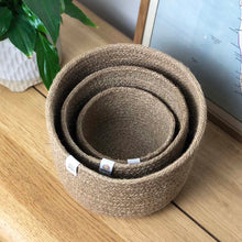 Load image into Gallery viewer, Respiin natural set of nesting baskets | Little Twidlets