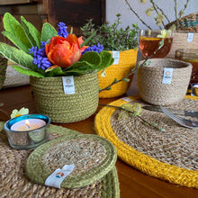Load image into Gallery viewer, Jute Tall Basket Set – Ocean