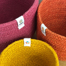 Load image into Gallery viewer, Jute Tall Basket Set – Fire