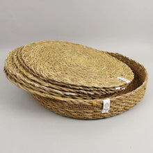 Load image into Gallery viewer, Seagrass Tablemats with Holder - Set of 6 - Natural | Hadley Green Home