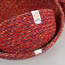 Load image into Gallery viewer, Respiin basket bowl in red tones | Hadley Green Home