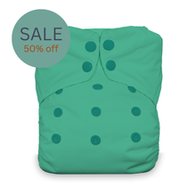 Load image into Gallery viewer, Thirsties Stay Dry, Natural All in one Cloth Nappy - Snaps