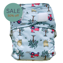 Load image into Gallery viewer, Tickle Tots 2's - Two Part Reusable Cloth Nappy