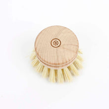 Load image into Gallery viewer, Wooden Replacement Head For Dish Brush - Plant Based Bristles