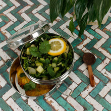 Load image into Gallery viewer, Two Tier Round Lunch Box