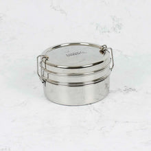 Load image into Gallery viewer, Two Tier Round Lunch Box