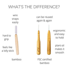 Load image into Gallery viewer, Bamboo Interdental Brushes – 0.5mm – Pk 5