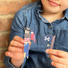Load image into Gallery viewer, Make Your Own Pirate Peg Doll