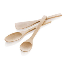 Load image into Gallery viewer, Bamboo Kitchen Basics, Set of 3 Utensils