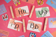 Load image into Gallery viewer, Alphabet Of Amazing Dinosaurs Flash Cards | Button and Squirt | Hadley Green Home