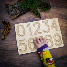 Load image into Gallery viewer, Hellion Toys Wooden Number Board | Hadley Green Home