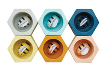 Load image into Gallery viewer, Plan Toys Pastel Bee Hives little twidlets