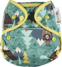 Load image into Gallery viewer, Close Pop In Nappy cover Wrap - Popper Bear Little Twidlets