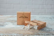 Load image into Gallery viewer, Eco Living natural bamboo cotton buds | Hadley Green Home