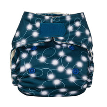 Load image into Gallery viewer, Baba and Boo reusable cloth nappy little twidlets fairy lights