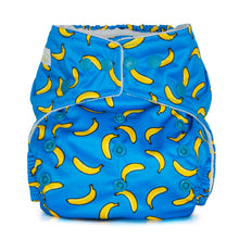 Load image into Gallery viewer, Baba and Boo One Size Nappy - NEW Prints Little Twidlets Go Bananas