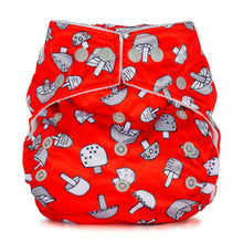 Load image into Gallery viewer, Baba and Boo One Size reusable cloth Nappy Toadstools | Hadley Green Home