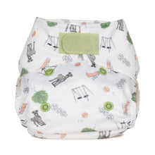 Load image into Gallery viewer, Baba and Boo reusable cloth nappy little twidlets outdoor play