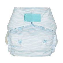 Load image into Gallery viewer, Baba and Boo reusable cloth nappy little twidlets waves