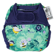 Load image into Gallery viewer, Pop-in Reusable Newborn Cloth Nappy Round the garden  Little Twidlets