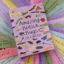 Load image into Gallery viewer, British Bugs ID Cards | Button and Squirt | Hadley Green Home