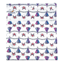 Load image into Gallery viewer, Tickle Tots Wet bag purple Camping Fox | Hadley Green Home