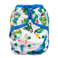 Load image into Gallery viewer, bebeboo home reusable wrap nappy cover Little twidlets