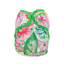 Load image into Gallery viewer, bebeboo plants reusable wrap nappy cover Little twidlets