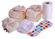 Load image into Gallery viewer, Ellas House Cloth Nappy Bum - Full Kit | Little Twidlets