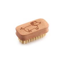 Load image into Gallery viewer, Dog print nail brush, plastic free | Hadley Green Home