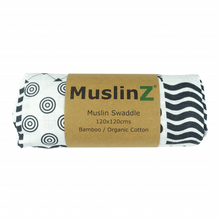 Load image into Gallery viewer, MuslinZ Bamboo/Organic Cotton Muslin Swaddle 120x120cm