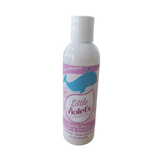 Load image into Gallery viewer, Violets baby wash and shampoo lavender little twidlets